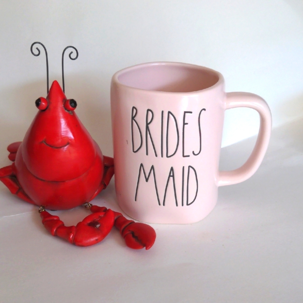 Pink Brides Maid Mug